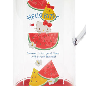 Hello Kitty Acrylic Water Pitcher (Summer Weather) Home Goods Japan Original   