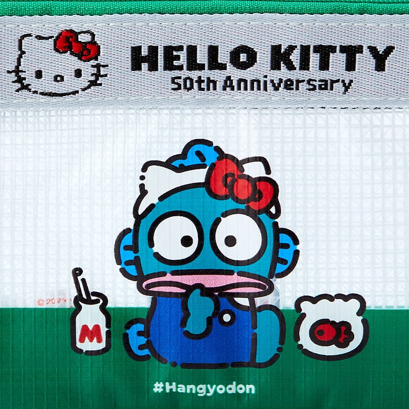 Hangyodon Mini Flat Pouch (Hello, Everyone! Series) Bags Japan Original   