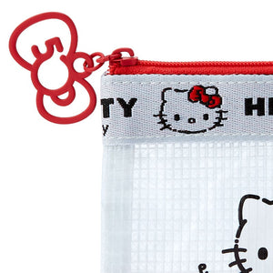 Hello Kitty Mini Flat Pouch (Hello, Everyone! Series) Bags Japan Original   