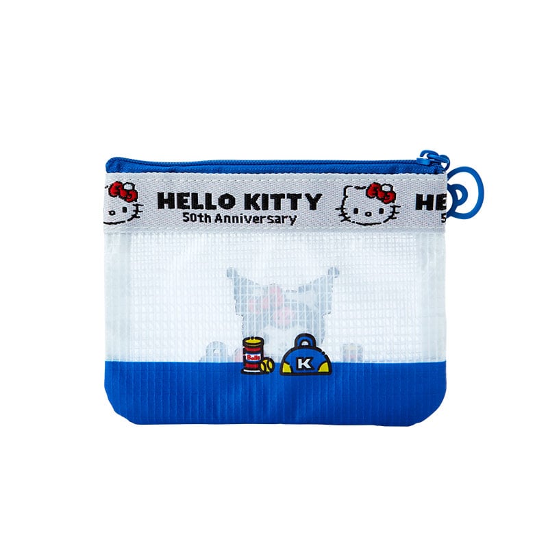 Kuromi Mini Flat Pouch (Hello, Everyone! Series) Bags Japan Original   