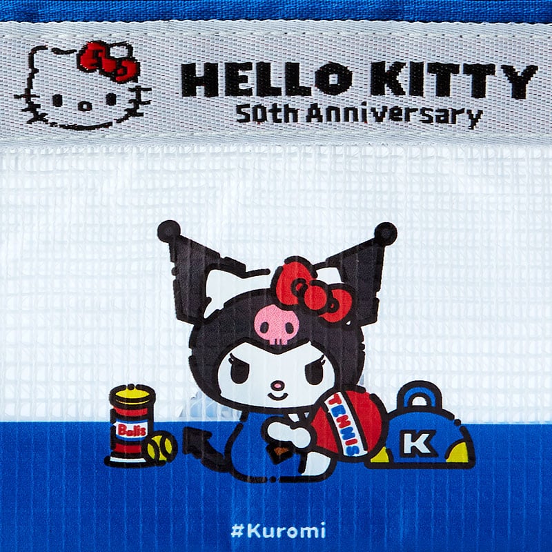 Kuromi Mini Flat Pouch (Hello, Everyone! Series) Bags Japan Original   