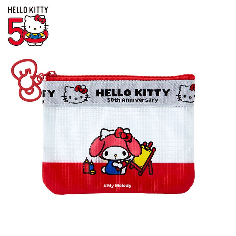 My Melody Mini Flat Pouch (Hello, Everyone! Series) Bags Japan Original   