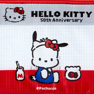 Pochacco Mini Flat Pouch (Hello, Everyone! Series) Bags Japan Original   