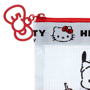 Pochacco Mini Flat Pouch (Hello, Everyone! Series) Bags Japan Original   