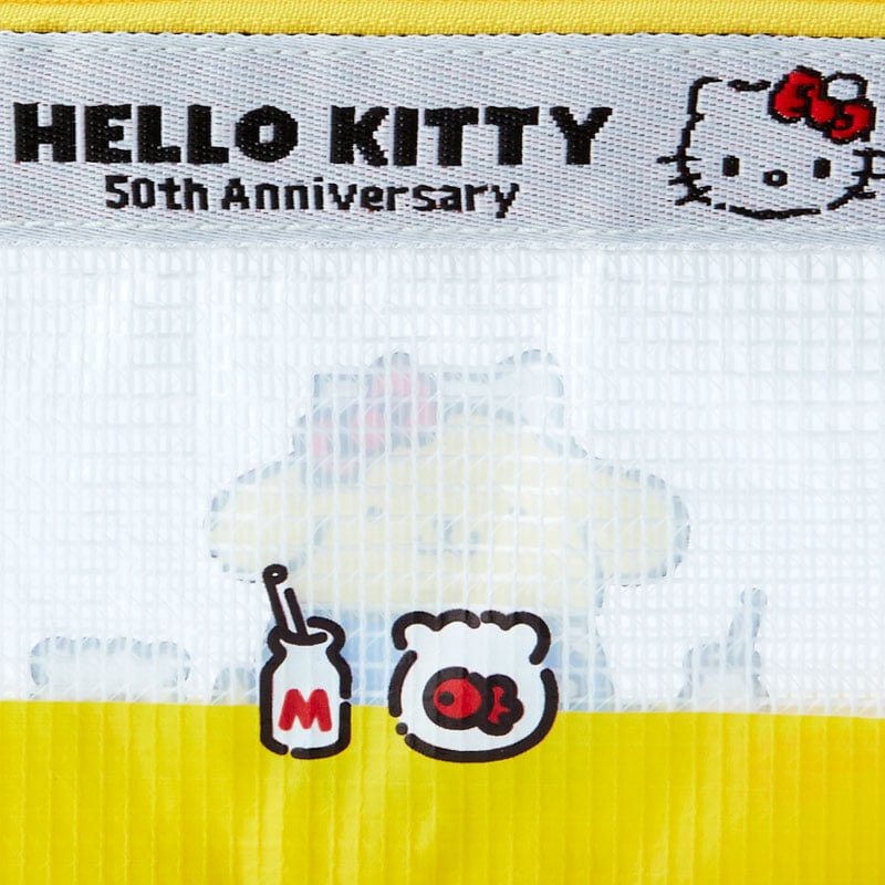 Pompompurin Mini Flat Pouch (Hello, Everyone! Series) Bags Japan Original   