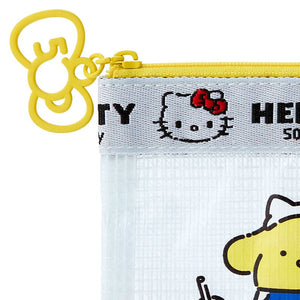 Pompompurin Mini Flat Pouch (Hello, Everyone! Series) Bags Japan Original   