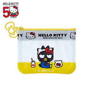 Badtz-maru Mini Flat Pouch (Hello, Everyone! Series) Bags Japan Original   