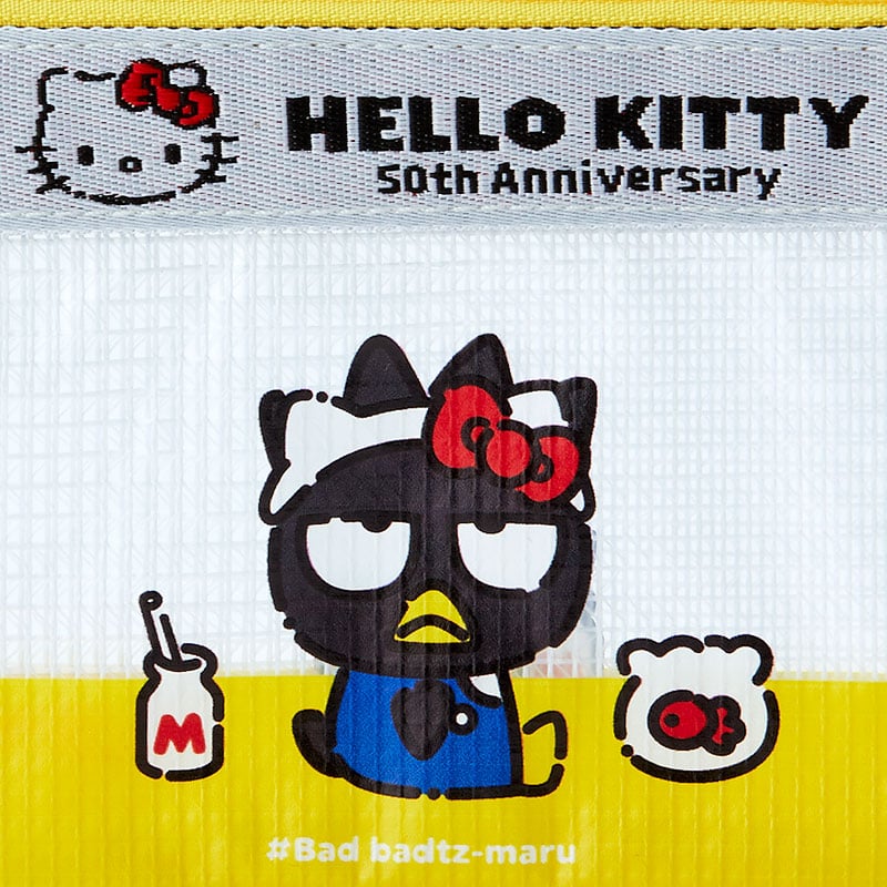 Badtz-maru Mini Flat Pouch (Hello, Everyone! Series) Bags Japan Original   