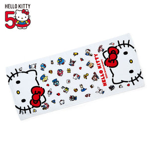 Hello Kitty Hand Towel (Hello, Everyone! Series) Home Goods Japan Original   