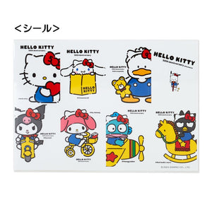 Hello Kitty File Folder and Sticker Set (Hello, Everyone! Series) Stationery Japan Original   