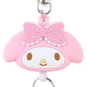 My Melody Bestie Face Badge Reel Accessory Japan Original   