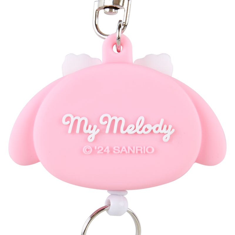 My Melody Bestie Face Badge Reel Accessory Japan Original   