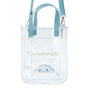 Cinnamoroll Clear 2-Way Mini Tote Bags Japan Original   