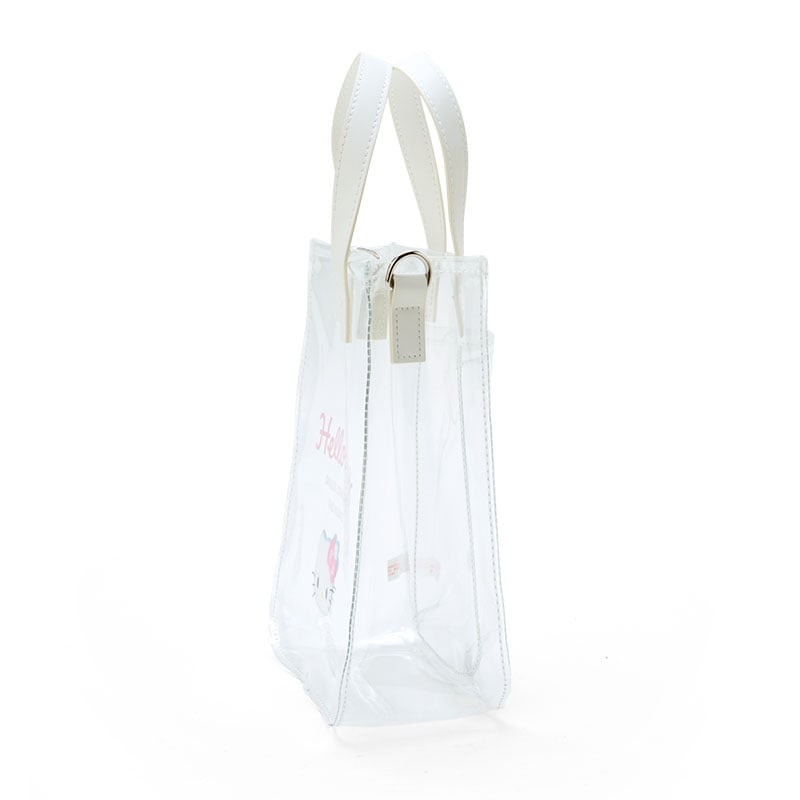 Hello Kitty Clear 2-Way Mini Tote Bags Japan Original   