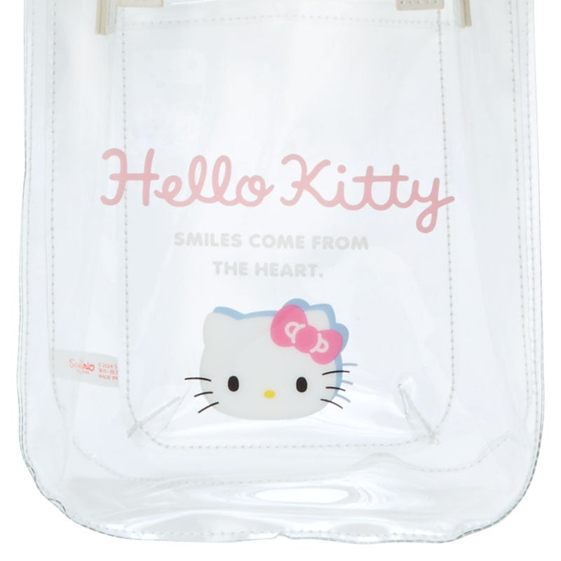 Hello Kitty Clear 2-Way Mini Tote Bags Japan Original   