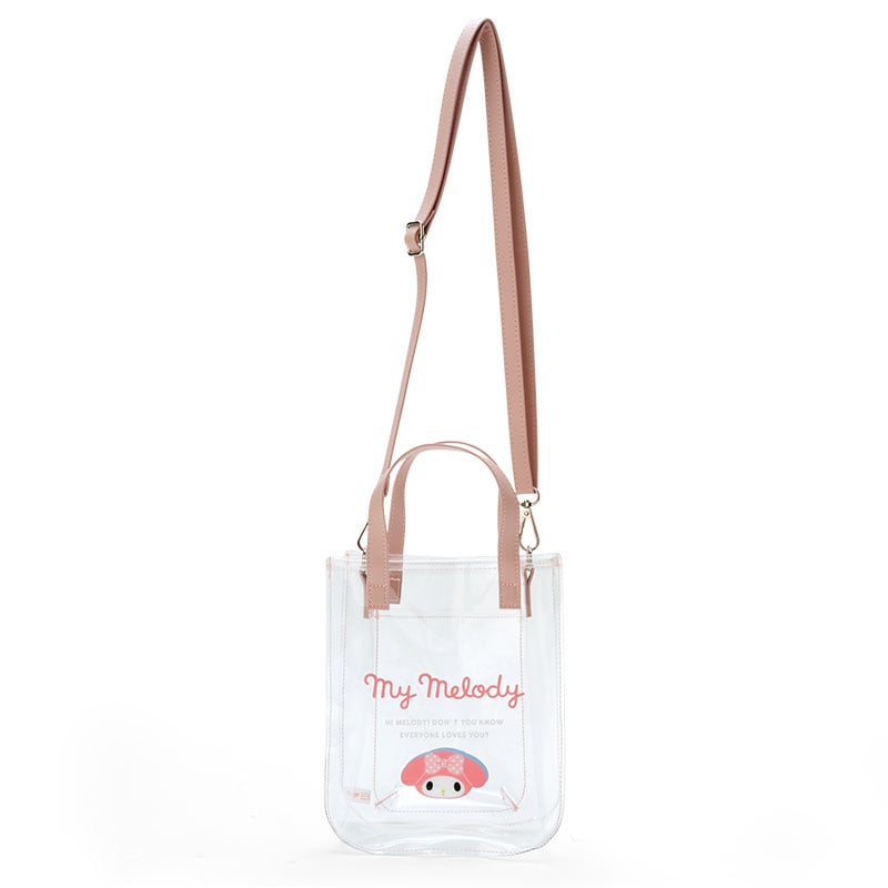 My Melody Clear 2-Way Mini Tote Bags Japan Original   