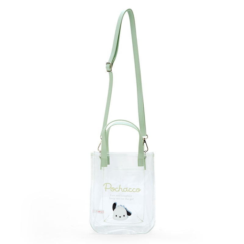 Pochacco Clear 2-Way Mini Tote Bags Japan Original   