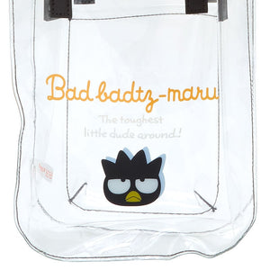 Badtz-maru Clear 2-Way Mini Tote Bags Japan Original   