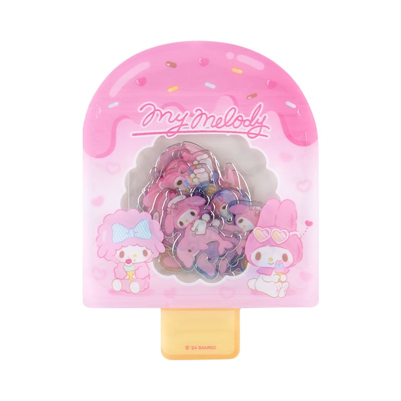 My Melody Summer 30-Pc Popsicle Mini Sticker Pack Stationery Japan Original   