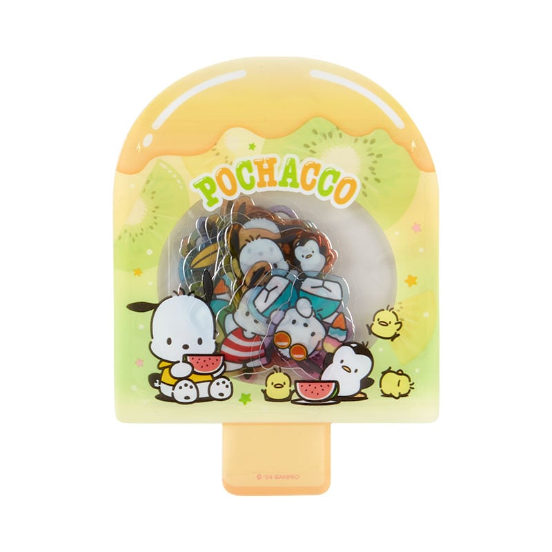 Pochacco Summer 30-Pc Popsicle Mini Sticker Pack Stationery Japan Original   