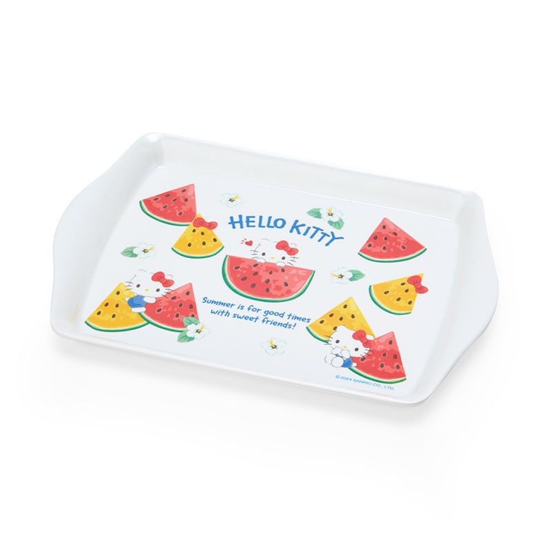 Hello Kitty Serving Tray (Summer Weather) Home Goods Japan Original   