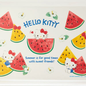 Hello Kitty Serving Tray (Summer Weather) Home Goods Japan Original   