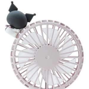 Kuromi 2-Way Portable Fan Home Goods Japan Original   