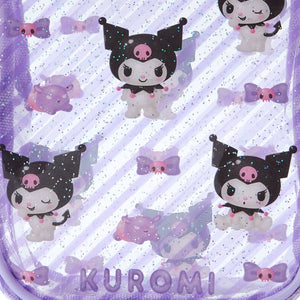 Kuromi Clear Mini Zipper Pouch Bags Japan Original   