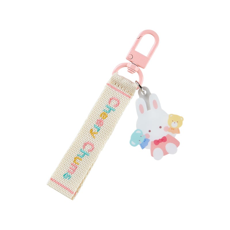 Cheery Chums Logo Keychain (Sanrio Character Award Series) Accessory Japan Original   