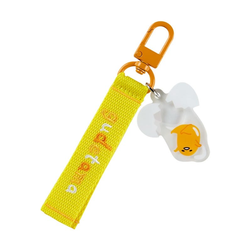 Gudetama Logo Keychain (Sanrio Character Award Series) Accessory Japan Original   