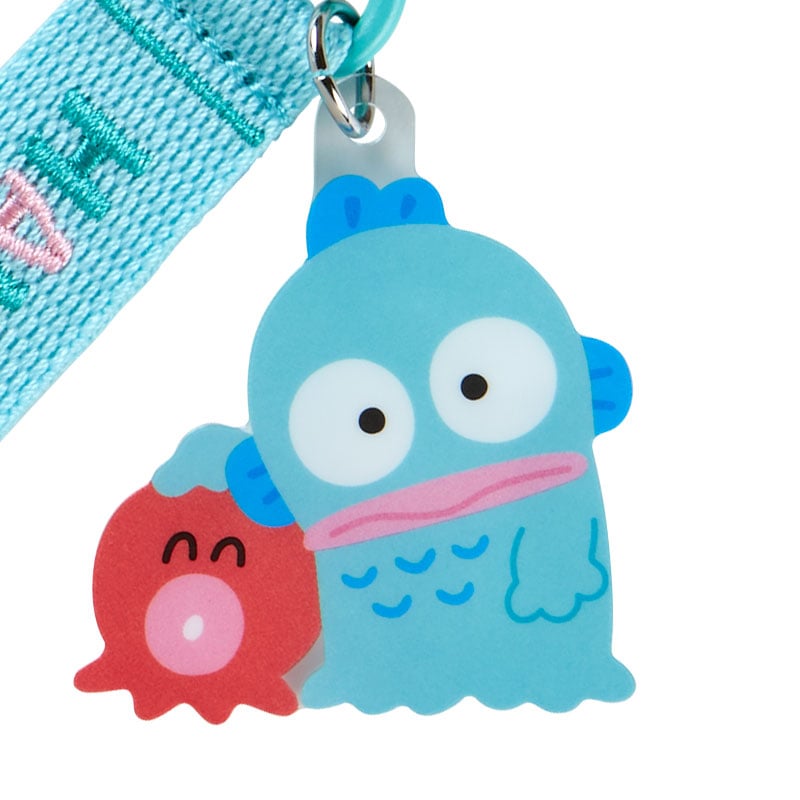 Hangyodon Logo Keychain (Sanrio Character Award Series) Accessory Japan Original   