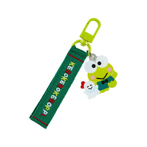 Keroppi Logo Keychain (Sanrio Character Award Series) Accessory Japan Original   