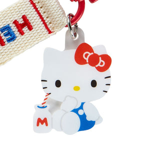 Hello Kitty Logo Keychain (Sanrio Character Award Series) Accessory Japan Original   