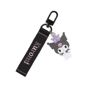 Kuromi Logo Keychain (Sanrio Character Award Series) Accessory Japan Original   