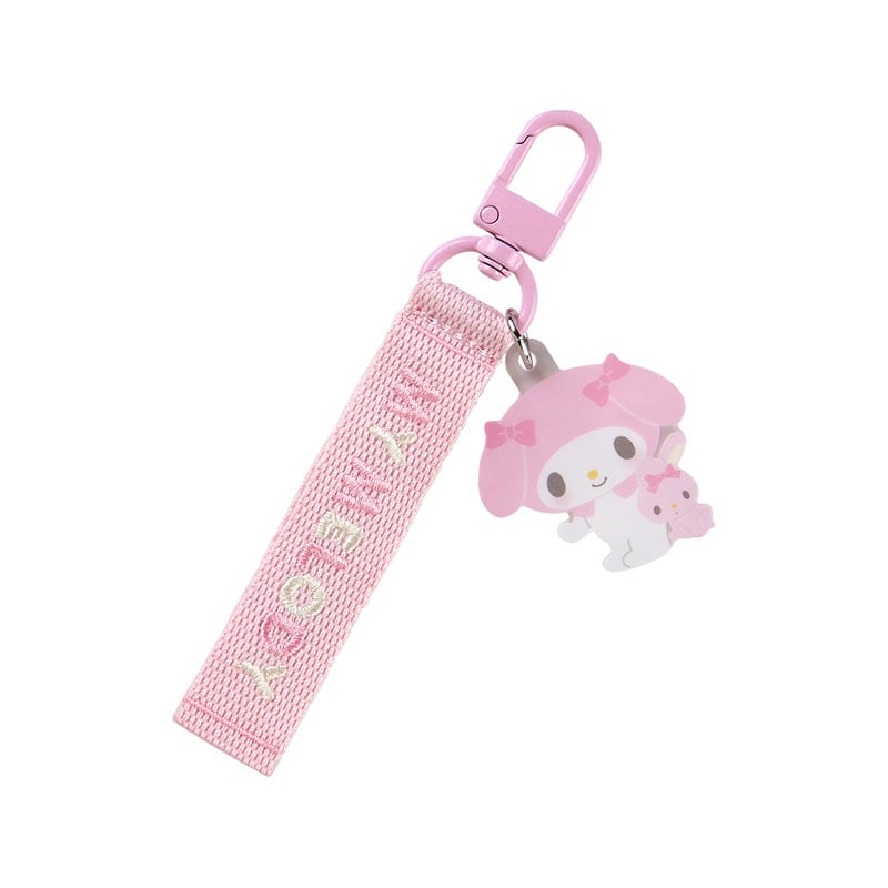 My Melody Logo Keychain (Sanrio Character Award Series) Accessory Japan Original   