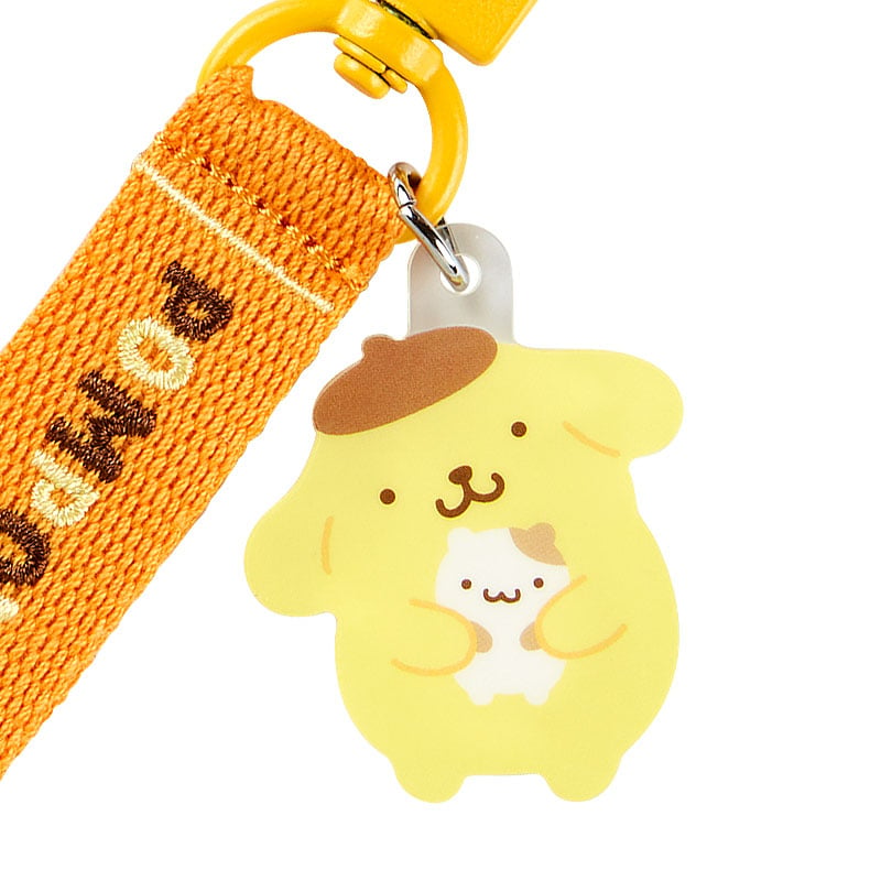 Pompompurin Logo Keychain (Sanrio Character Award Series) Accessory Japan Original   