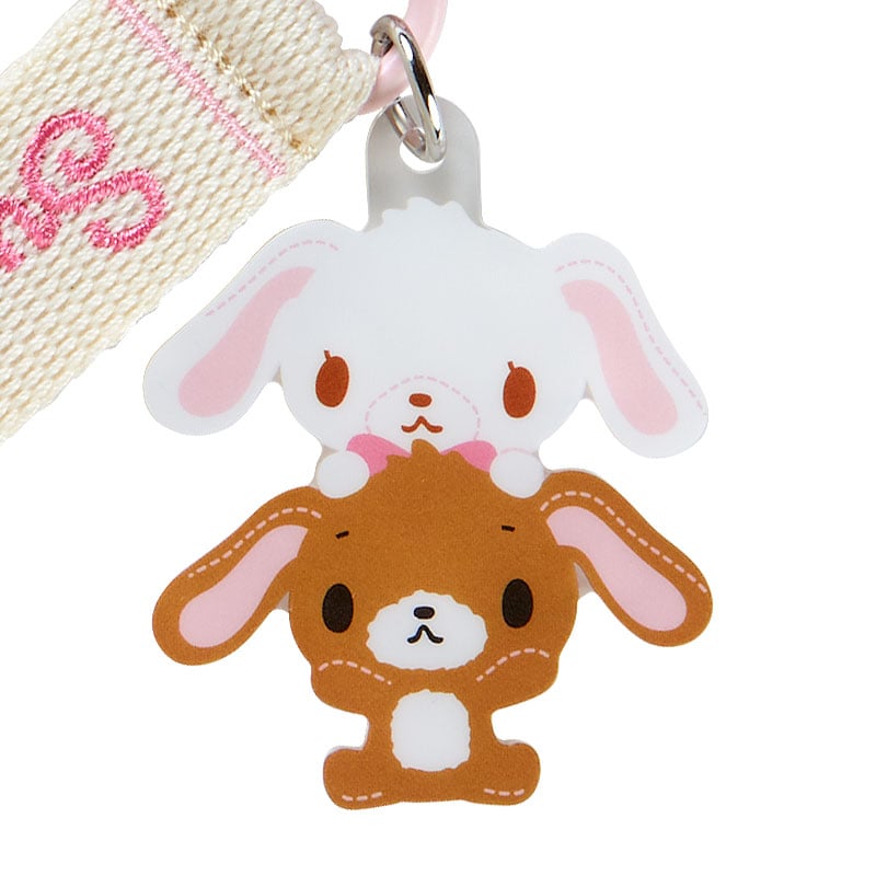 Sugarbunnies Logo Keychain (Sanrio Character Award Series) Accessory Japan Original   