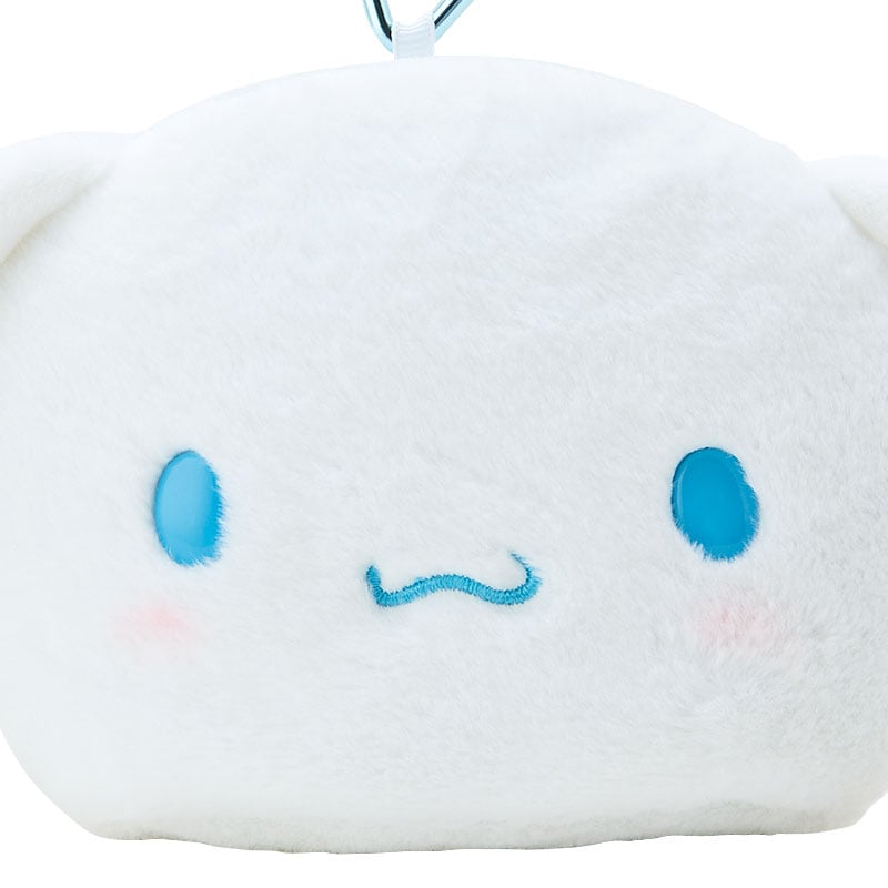 Cinnamoroll Plush Mini Face Pouch Bags Japan Original   