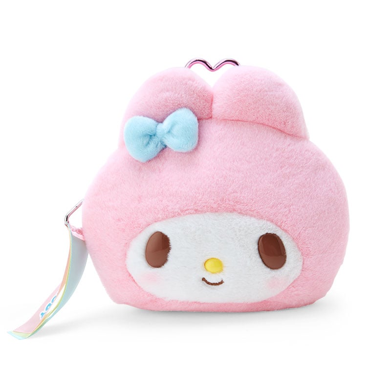 My Melody Plush Mini Face Pouch Bags Japan Original   