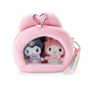 My Melody Plush Mini Face Pouch Bags Japan Original   