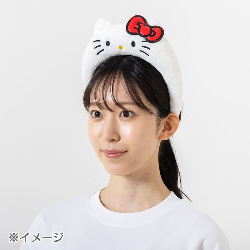 Hello Kitty Plush Headband (Hello, Everyone! Series) Accessory Japan Original   