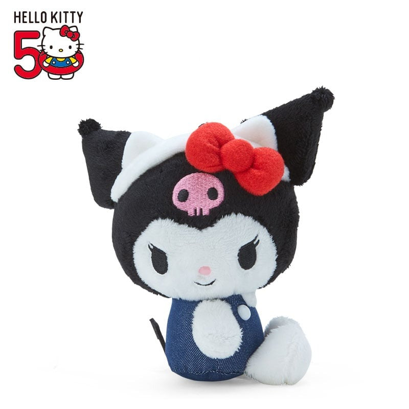 Kuromi Mascot Keychain Plush (Hello, Everyone! Series) Accessory Japan Original   