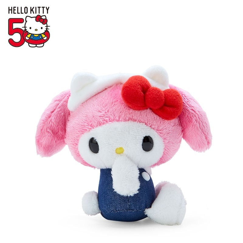 My Melody Mascot Keychain Plush (Hello, Everyone! Series) Accessory Japan Original   