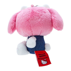 My Melody Mascot Keychain Plush (Hello, Everyone! Series) Accessory Japan Original   