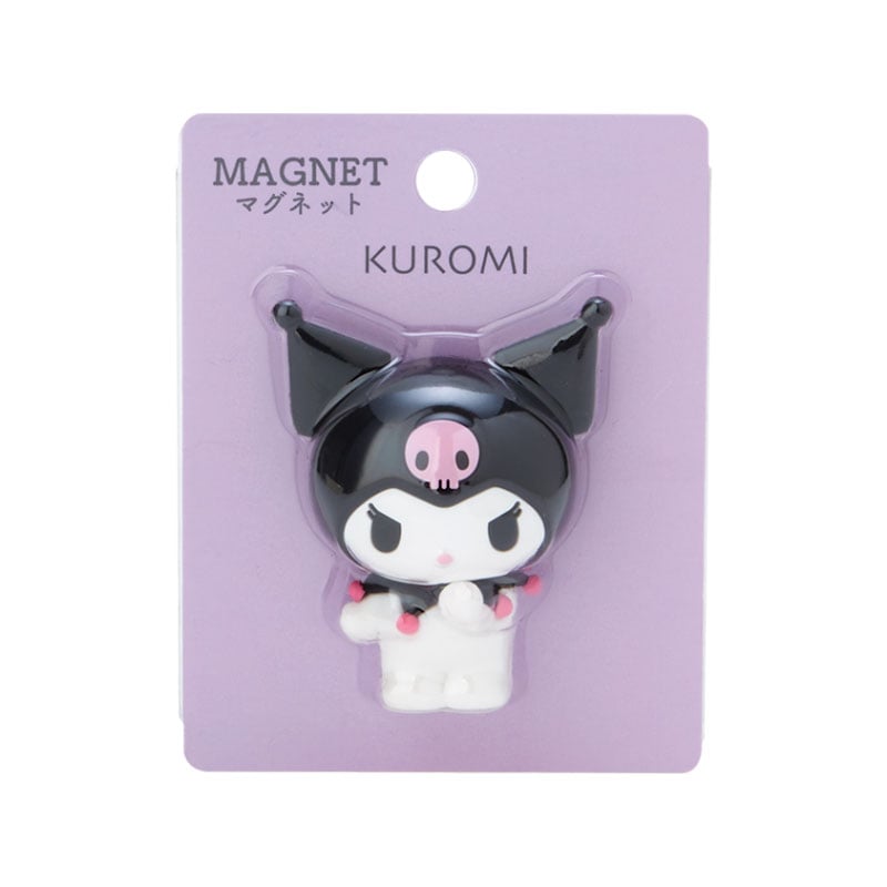 Kuromi Mini Mascot Magnet Home Goods Japan Original   