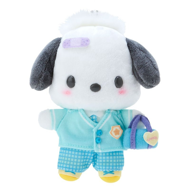 Pochacco Plush Mascot Keychain (Sanrio Academy Series) Accessory Japan Original   