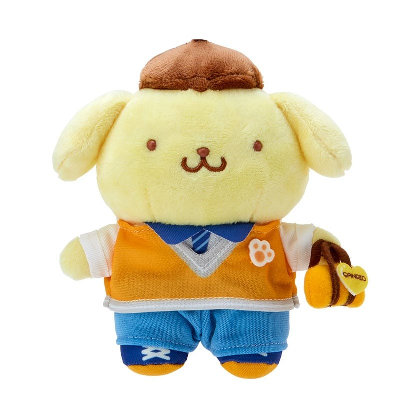 Pompompurin Plush Mascot Keychain (Sanrio Academy Series) Accessory Japan Original   