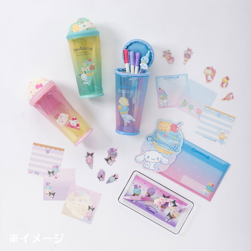 Cinnamoroll Sticker Sheet (Ice Cream Party Series) Stationery Japan Original   