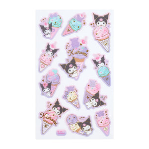 Kuromi Sticker Sheet (Ice Cream Party Series) Stationery Japan Original   