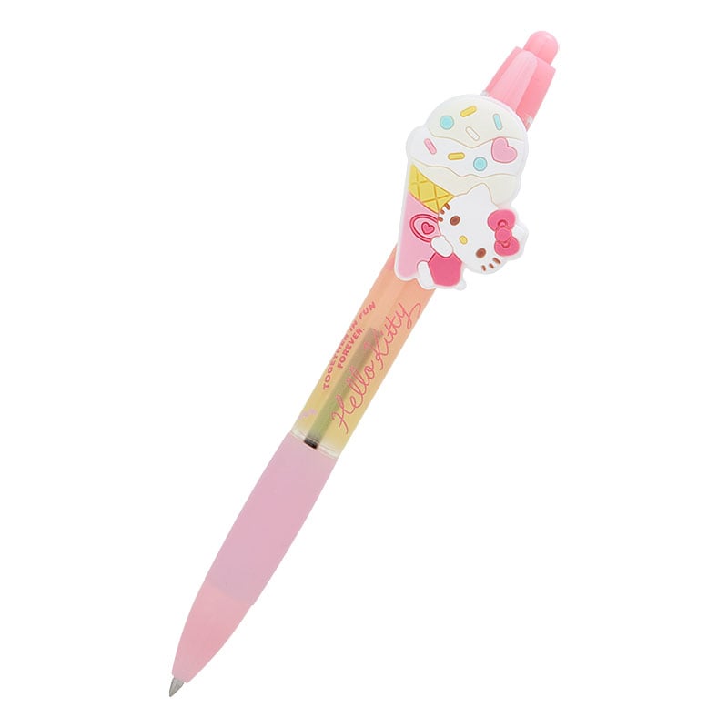 Hello Kitty Ballpoint Pen (Ice Cream Party Series) Stationery Japan Original   